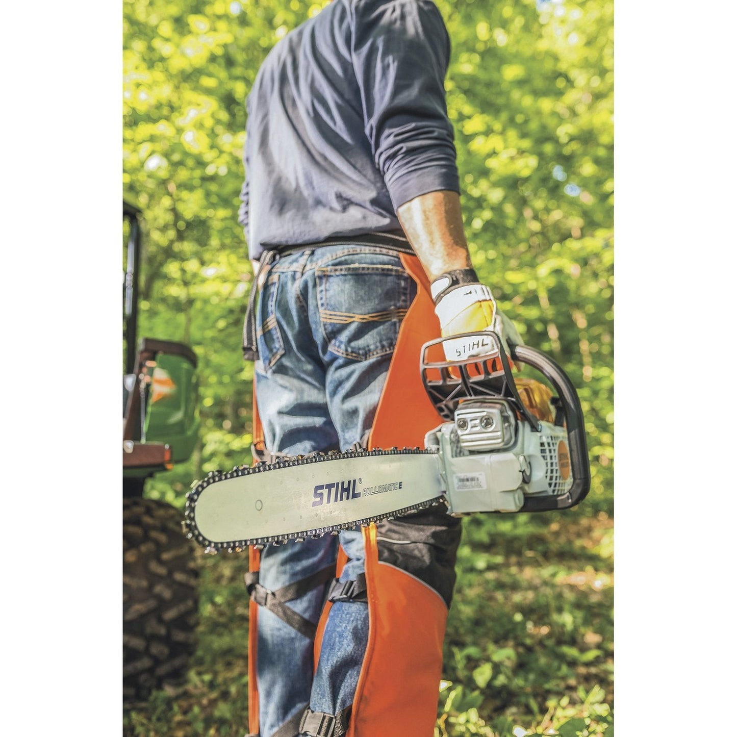 Stihl Gas-Powered Chainsaw, 20in. Bar, 55.5cc, 0.325in. Chain Pitch, Model# MS 291 20