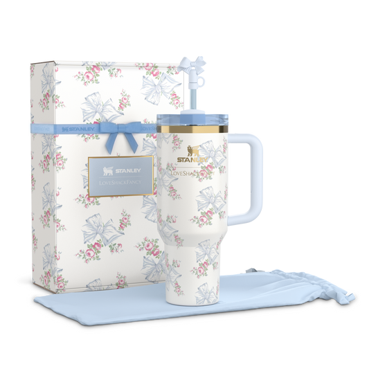 Stanley Quencher Tumbler – LoveShackFancy Holiday Style – 40oz / 1.18L