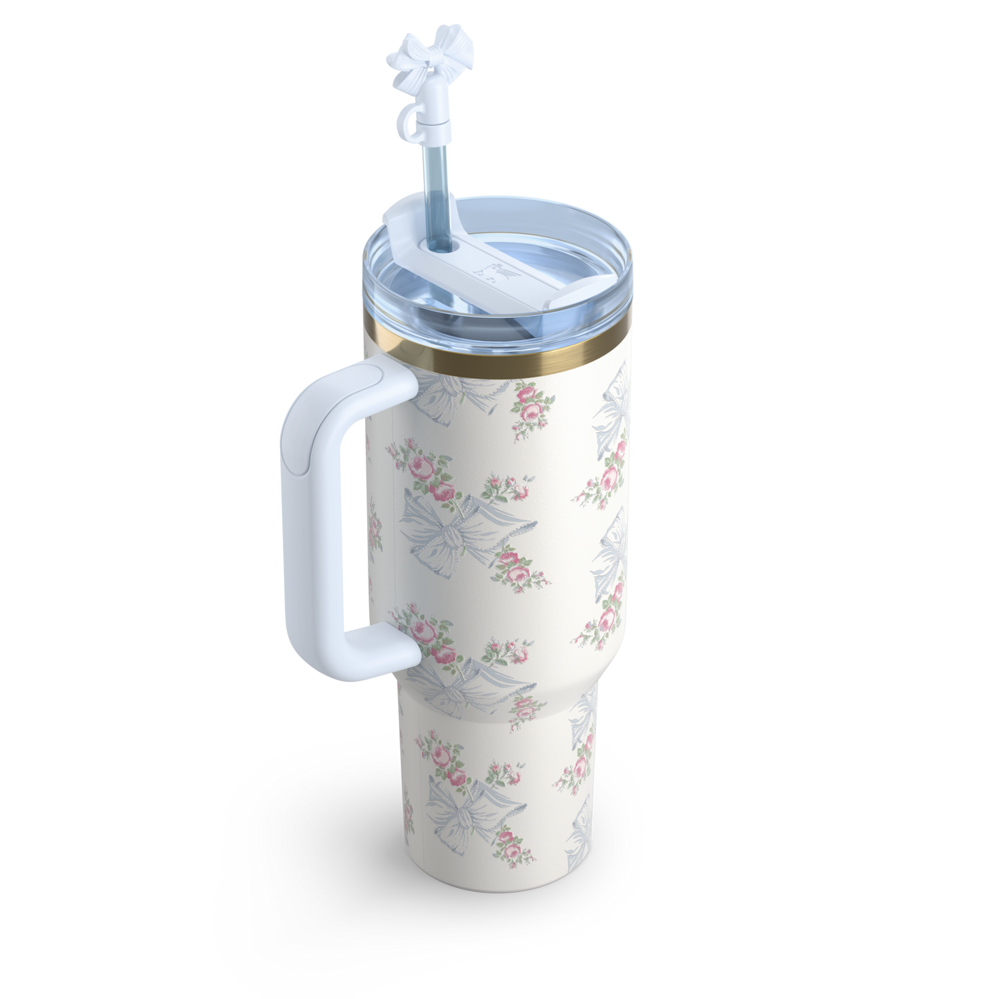 Stanley Quencher Tumbler – LoveShackFancy Holiday Style – 40oz / 1.18L