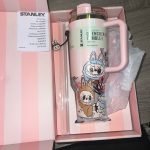 Stanley x Labubu Pink & Gold Limited Edition 40 oz Tumbler