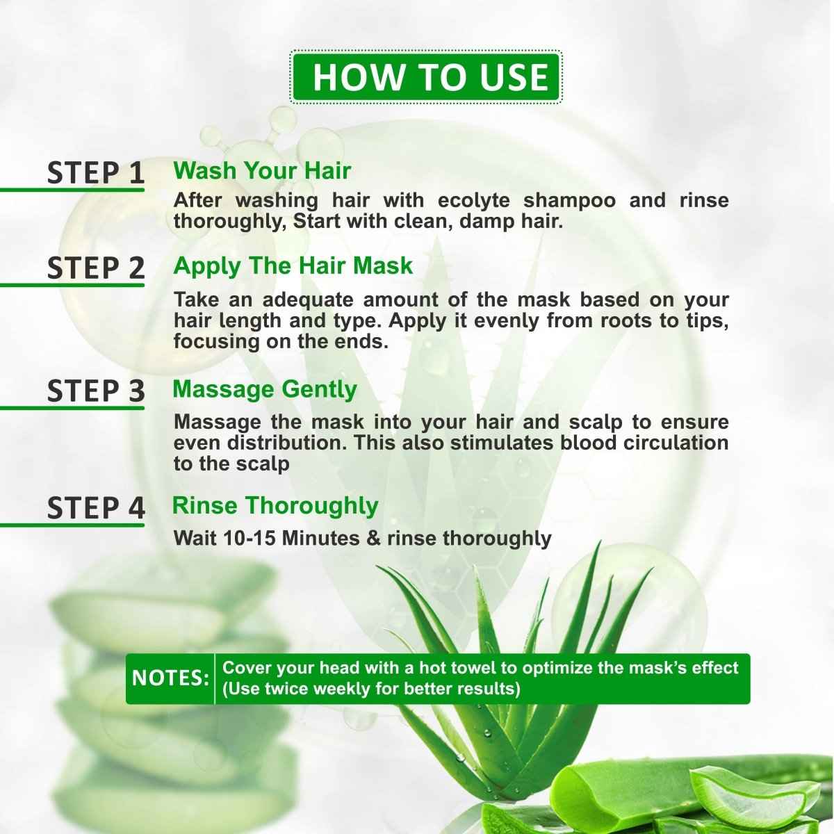 Hair Mask for Deep Conditioning and Repair