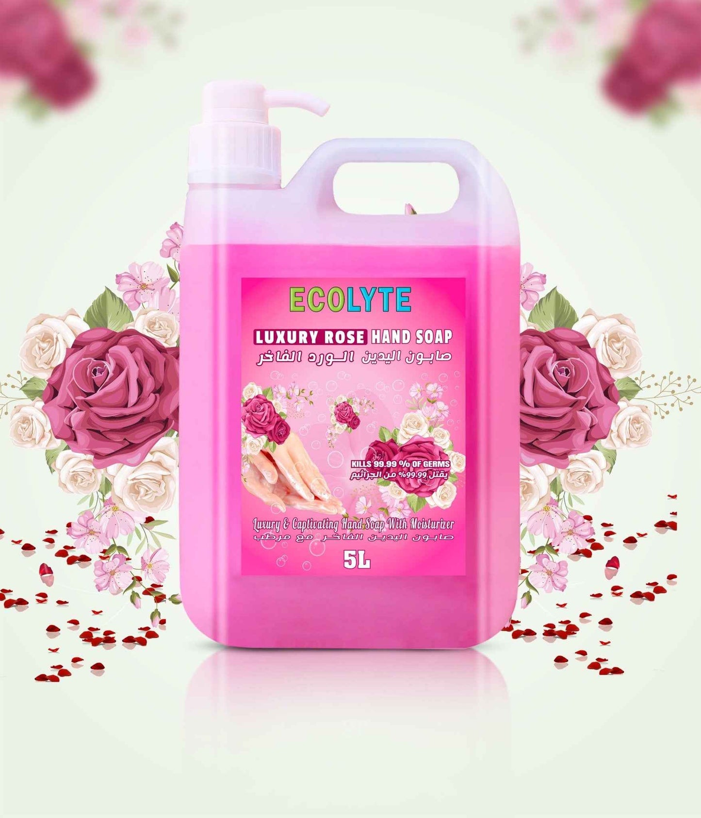 Hand Soap Liquid for Gentle Cleansing and Moisturizing