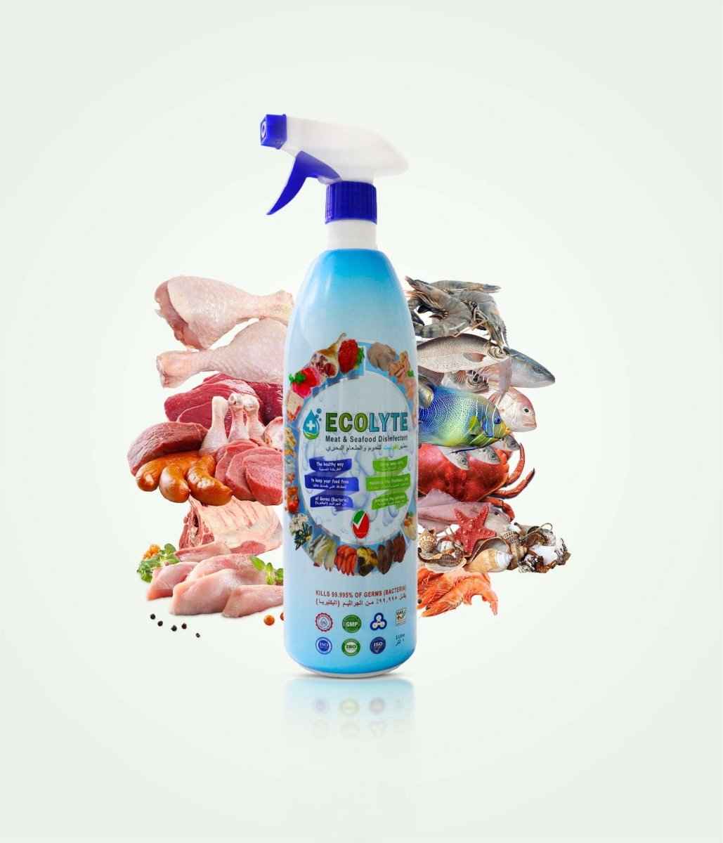 Meat and Seafood Disinfectant for Safe, Clean Cooking
