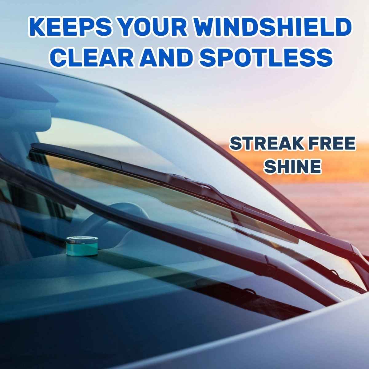 Windshield Cleaner & Bug Remover for Crystal Clear Visibility
