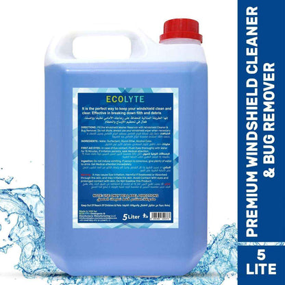 Windshield Cleaner & Bug Remover for Crystal Clear Visibility