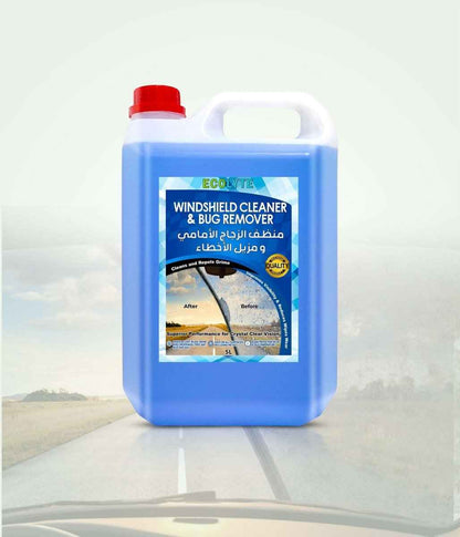 Windshield Cleaner & Bug Remover for Crystal Clear Visibility