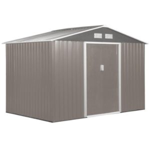 Large Outdoor Garden Storage Shed with Lockable Double Doors