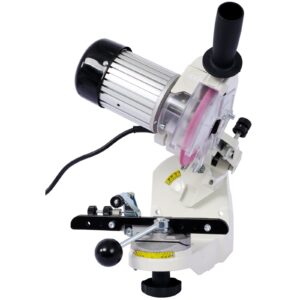 Chainsaw Sharpener Professional Multi-Angle Adjustable Chain Grinder 120V Bench Grinder