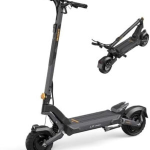 Ausom 2000W Dual Motor Folding Electric Scooter for Adults, Off Road Dual Motor E-Scooter with E-ABS and Dual Disc Brakes, 40Mph Top Speed, 56 Miles Max Range