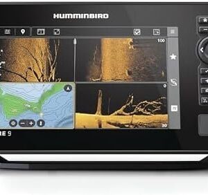 Humminbird XPLORE 9 GPS Fish Finder with Transducer, MEGA Side Imaging+ & HD Touchscreen Display