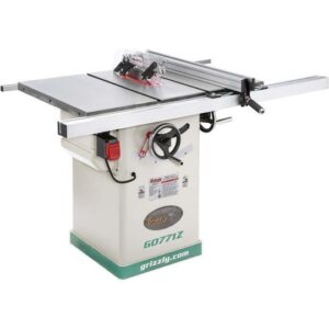 Grizzly G0771Z 10″ 2 HP 120V Hybrid Table Saw with T-Shaped Fence
