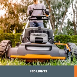 WORX Nitro 80V 21″ Cordless Self-Propelled Lawn Mower