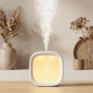 Cube Humidifier for Bedroom | Quiet USB Air Humidifier